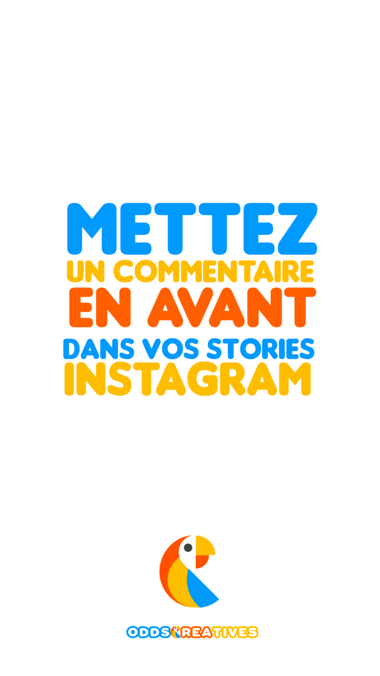 Mettez un commentaire en avant dans vos stories Instagram